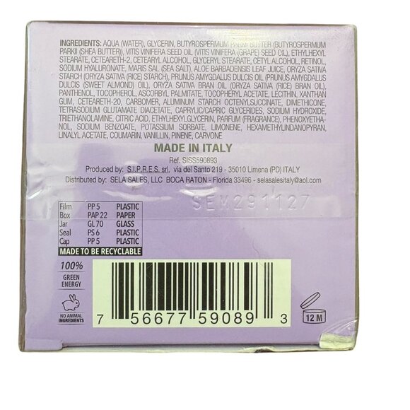 Delfanti Milano Retinol Pro-Advance Night Cream 1.7 Oz Dead Sea Salts & VitaminB - Picture 5 of 6